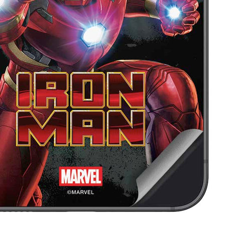 Marvel Iron Man Repulsor Blast Galaxy S24 Skin