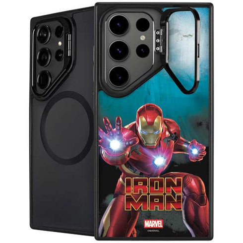 Marvel Iron Man Repulsor Blast Galaxy S24 Ultra Kickstand Case