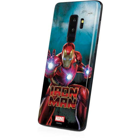 Marvel Iron Man Repulsor Blast Galaxy S9 Plus Skin