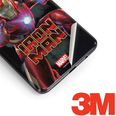 Marvel Iron Man Repulsor Blast Galaxy S9 Plus Skin