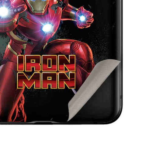 Marvel Iron Man Repulsor Blast Galaxy Z Flip Skin