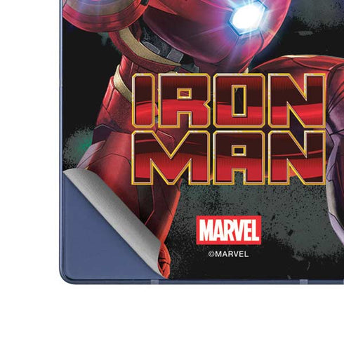 Marvel Iron Man Repulsor Blast Galaxy Z Fold6 Skin