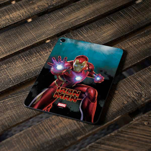 Marvel Iron Man Repulsor Blast Apple iPad Pro Skin