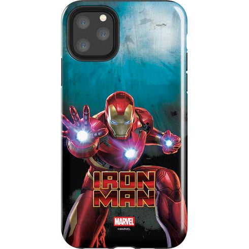 Marvel Iron Man Repulsor Blast iPhone 11 Pro Max Impact Case