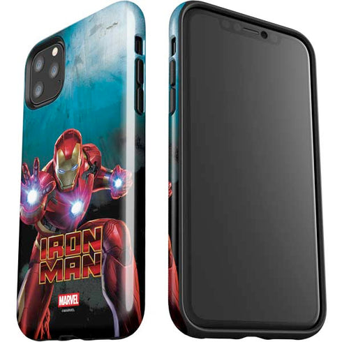Marvel Iron Man Repulsor Blast iPhone 11 Pro Max Impact Case