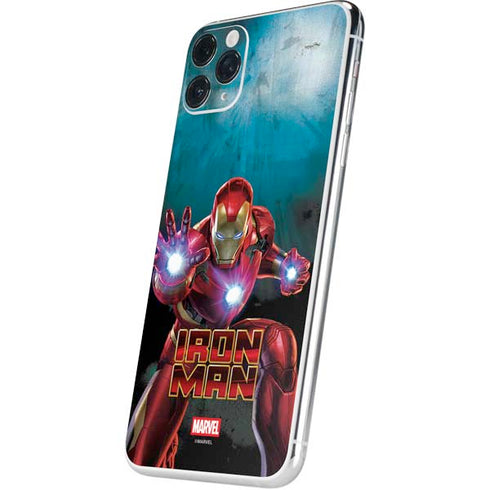 Marvel Iron Man Repulsor Blast iPhone 11 Pro Max Skin