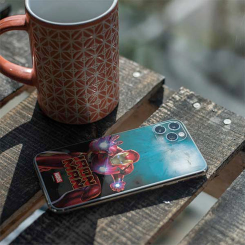 Marvel Iron Man Repulsor Blast iPhone 11 Pro Max Skin
