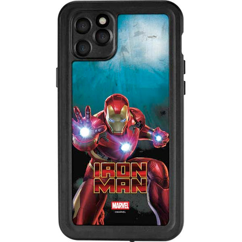 Marvel Iron Man Repulsor Blast iPhone 11 Pro Max Waterproof Case