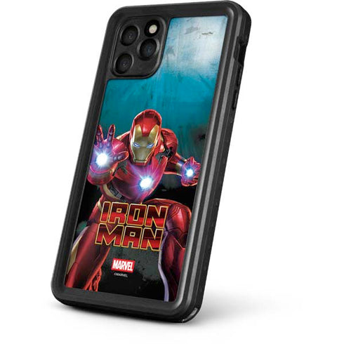 Marvel Iron Man Repulsor Blast iPhone 11 Pro Max Waterproof Case