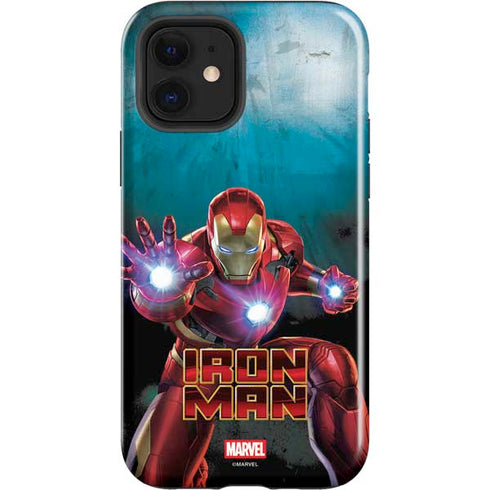 Marvel Iron Man Repulsor Blast iPhone 12 Impact Case