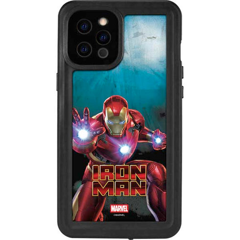 Marvel Iron Man Repulsor Blast iPhone 12 Pro Max Waterproof Case