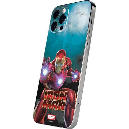 Marvel Iron Man Repulsor Blast iPhone 12 Pro Skin