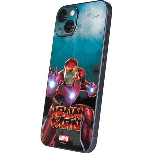 Marvel Iron Man Repulsor Blast iPhone 15 Plus Skin