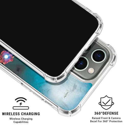 Marvel Iron Man Repulsor Blast iPhone 16 Pro Max Clear Case