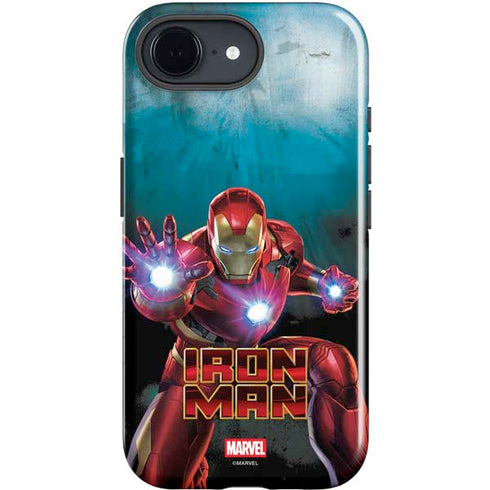 Marvel Iron Man Repulsor Blast iPhone 16e Impact Case