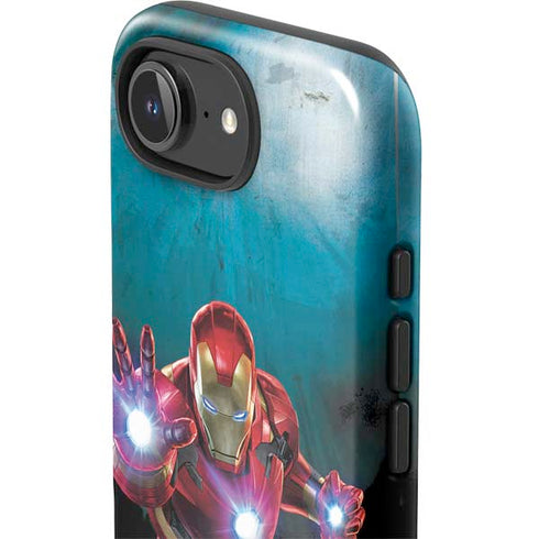 Marvel Iron Man Repulsor Blast iPhone 16e Impact Case