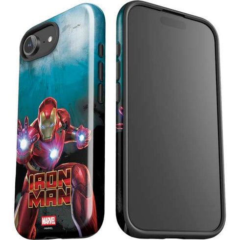 Marvel Iron Man Repulsor Blast iPhone 16e Impact Case