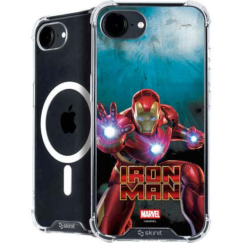 Marvel Iron Man Repulsor Blast iPhone 16e MagSafe Case