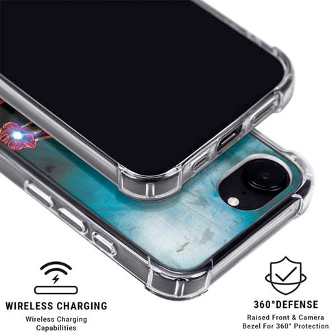 Marvel Iron Man Repulsor Blast iPhone 16e MagSafe Case