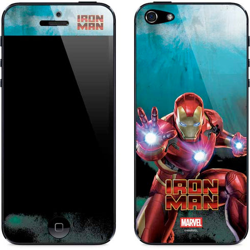 Marvel Iron Man Repulsor Blast iPhone 5/5s/5SE Skin