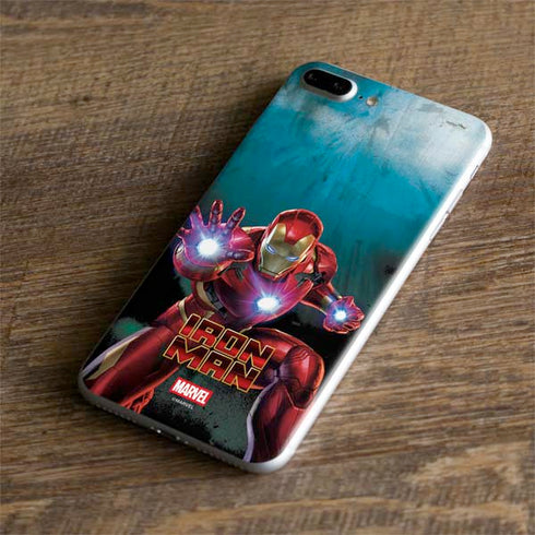 Marvel Iron Man Repulsor Blast iPhone 8 Plus Skin