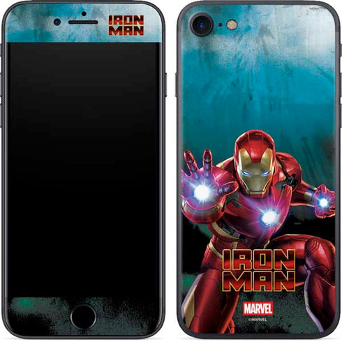 Marvel Iron Man Repulsor Blast iPhone 8 Skin