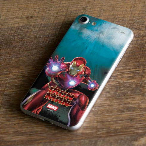 Marvel Iron Man Repulsor Blast iPhone 8 Skin
