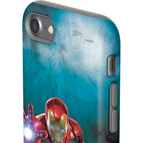 Marvel Iron Man Repulsor Blast iPhone SE (2nd & 3rd Gen) Pro Case
