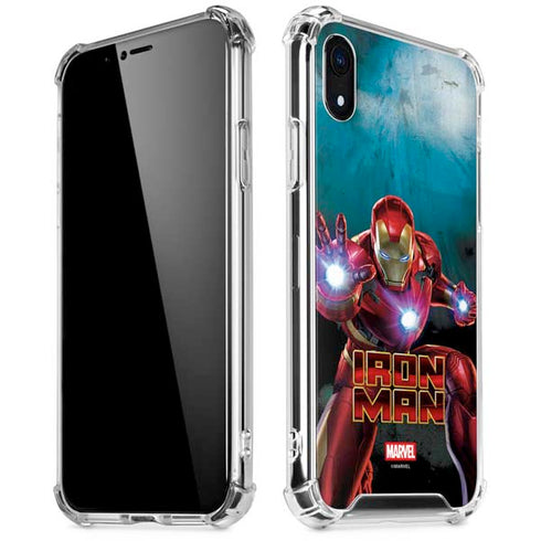 Marvel Iron Man Repulsor Blast iPhone XR Clear Case