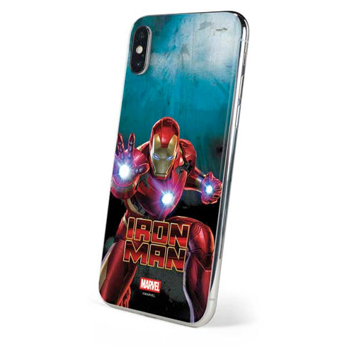 Marvel Iron Man Repulsor Blast iPhone XS Max Skin