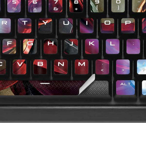 Marvel Iron Man Repulsor Blast K95 RGB PLATINUM Mechanical Gaming Keyboard Skin