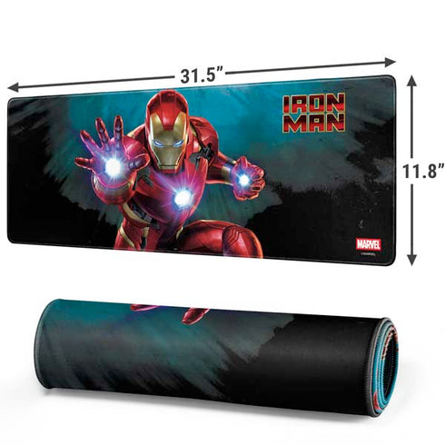 Marvel Iron Man Repulsor Blast Gaming Mouse Pad