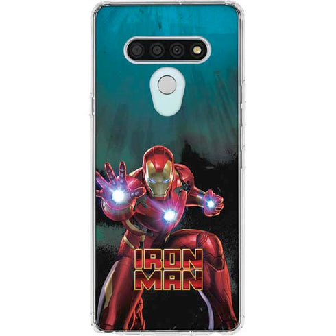 Marvel Iron Man Repulsor Blast LG Stylo 6 Clear Case