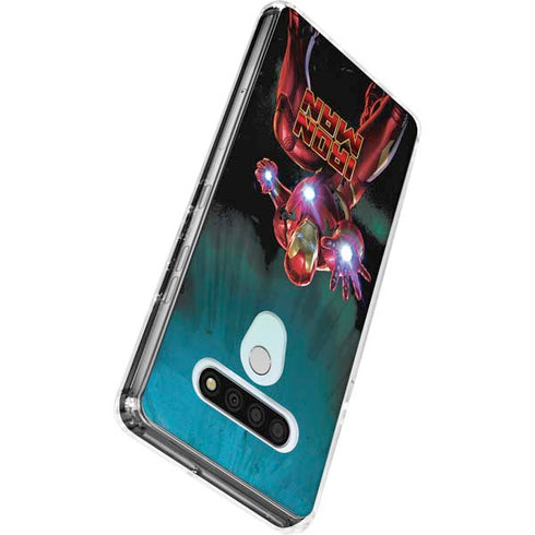 Marvel Iron Man Repulsor Blast LG Stylo 6 Clear Case