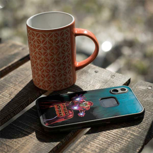 Marvel Iron Man Repulsor Blast LifeProof Fre iPhone Skin