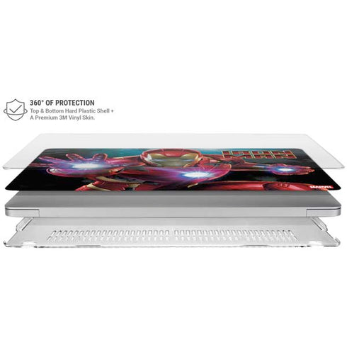 Marvel Iron Man Repulsor Blast MacBook Air 15in (2023-2025) Case plus Skin