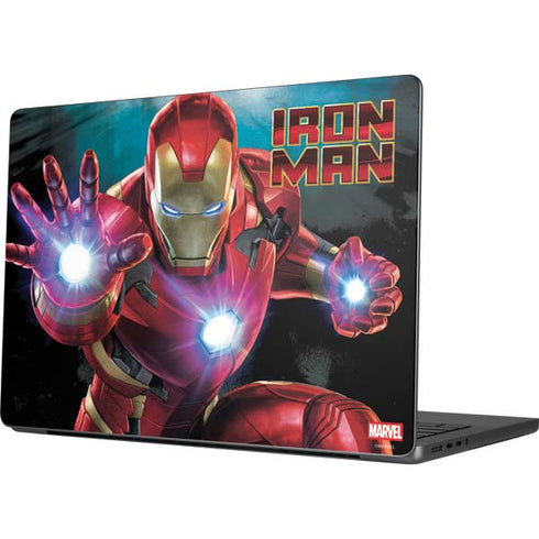 Marvel Iron Man Repulsor Blast MacBook Pro 14in (2021-24) Skin
