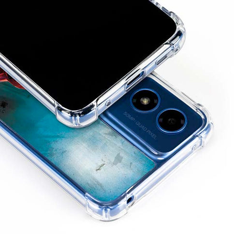 Marvel Iron Man Repulsor Blast Moto G Play 4G (2024) Clear Case