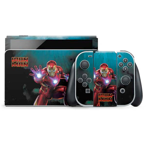 Marvel Iron Man Repulsor Blast Nintendo Skins