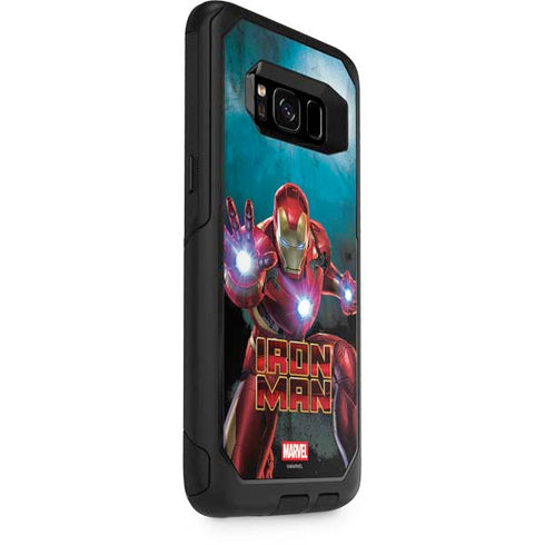Marvel Iron Man Repulsor Blast Otterbox Commuter Galaxy Skin