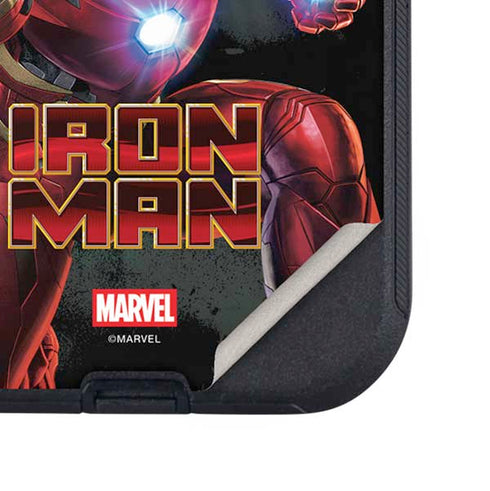 Marvel Iron Man Repulsor Blast Otterbox Defender iPhone Skin