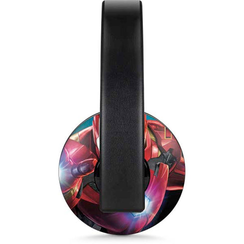 Marvel Iron Man Repulsor Blast PlayStation 4 Gold Wireless Headset Skin