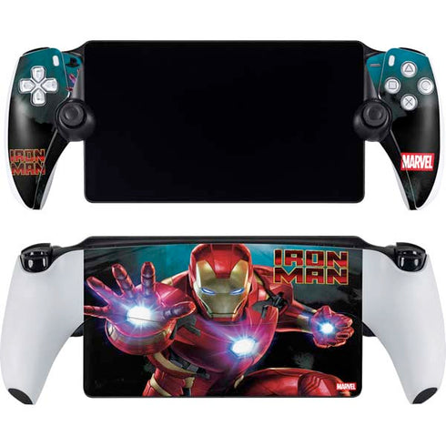Marvel Iron Man Repulsor Blast PlayStation Portal Remote Player Skin