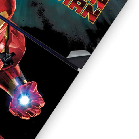 Marvel Iron Man Repulsor Blast PS4 Console Skin