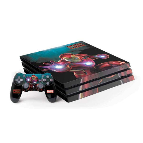 Marvel Iron Man Repulsor Blast PlayStation PS4 Skins