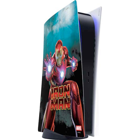 Marvel Iron Man Repulsor Blast PlayStation PS5 Skins