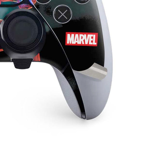 Marvel Iron Man Repulsor Blast PS5 DualSense Edge Pro Controller Skin