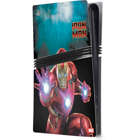 Marvel Iron Man Repulsor Blast PlayStation PS5 Skins