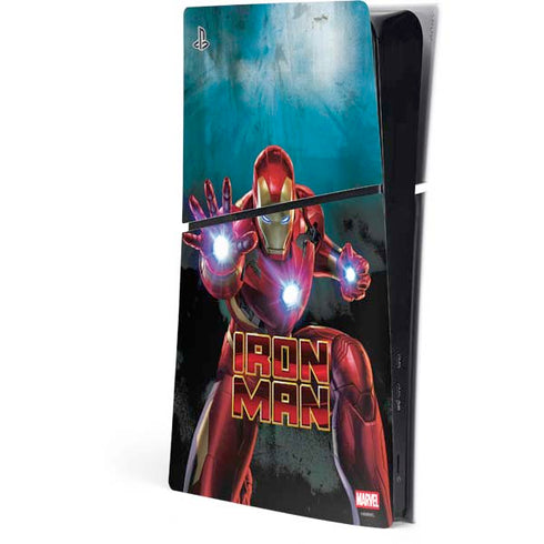 Marvel Iron Man Repulsor Blast PlayStation PS5 Skins