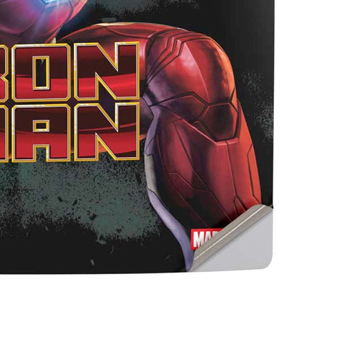 Marvel Iron Man Repulsor Blast PS5 Slim Disk Console Skin